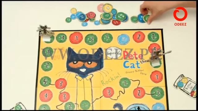 Pete The Cat Groovy Buttons Game смотреть онлайн
