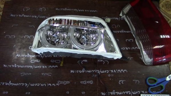 Led parking lights Toyota Chaser 100 by TAU tech