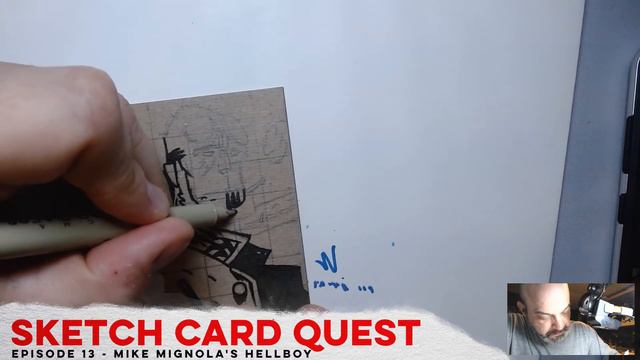 Sketch Card Ep.13 Mike Mignola's Hellboy смотреть онлайн