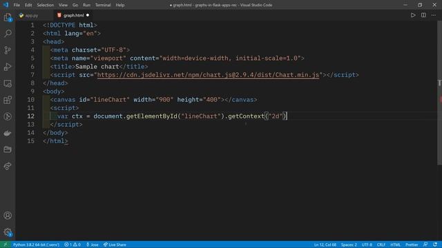 How to add graphs EASILY to your Flask apps! смотреть онлайн