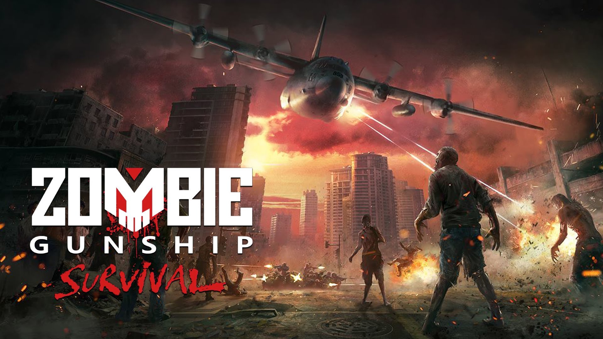 Zombie Gunship Survival смотреть онлайн