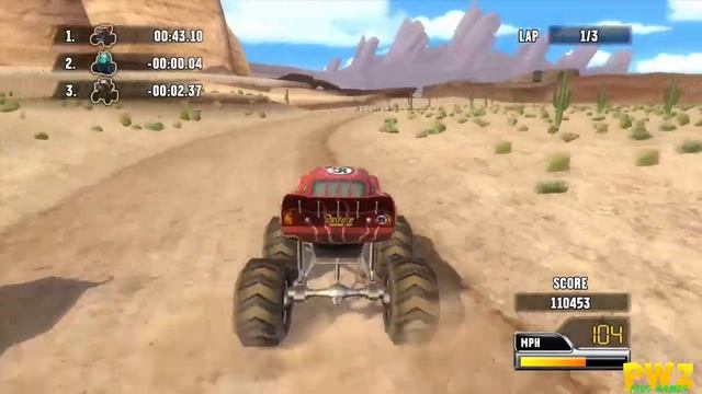 Cars Race o Rama - Xbox 360 Gameplay part 2 смотреть онлайн