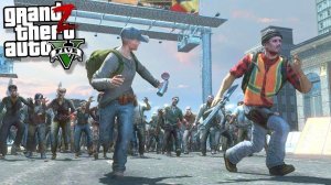 ТОЛПА ЗОМБИ ВЫРВАЛАСЬ ИЗ ЛАБОРАТОРИИ В ГТА 5! ЗОМБИ АПОКАЛИПСИС ОБЗОР МОДА В GTA 5! ГТА 5 МОДЫ MODS