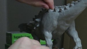 Статуэтка анкилозавра / sculpting ankylosaurus / лепка динозавра из полимерной глины