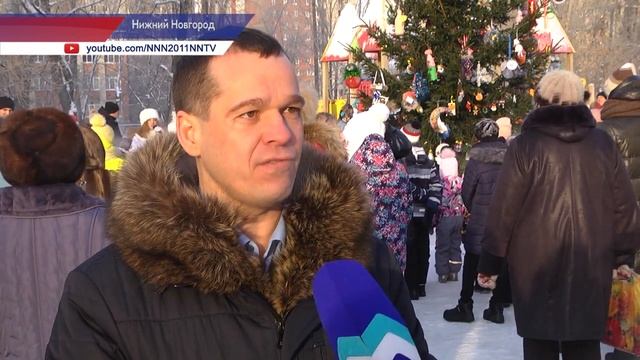 Акция «Новый год в каждый двор» продолжается в Нижнем Новгороде смотреть онлайн
