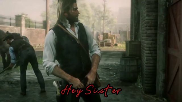 Arthur Morgan×John Marston-[Edit]- Hey Brother...