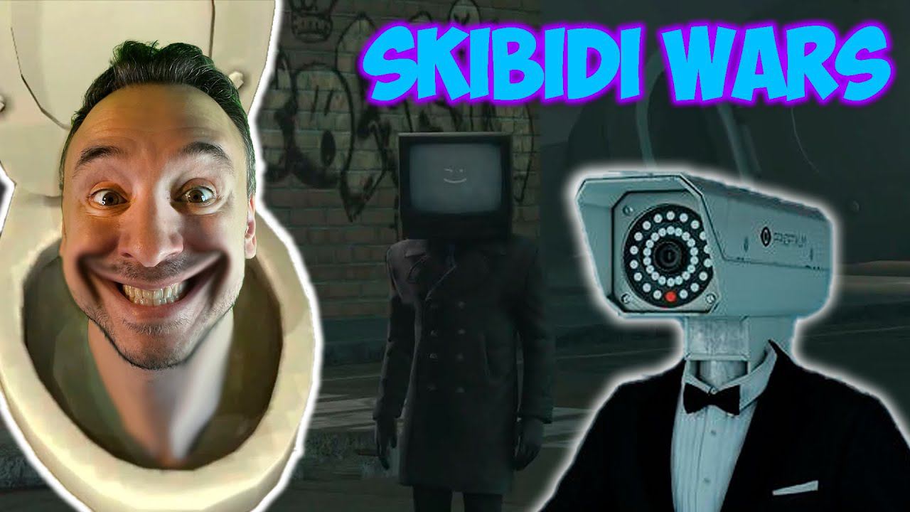 ПАПА РОБ - СКИБИДИ ТУАЛЕТ? ОБЗОР ИГРЫ SKIBIDI WARS! КУПИЛ НОВЫЙ СКИН CAMERAMAN! смотреть онлайн