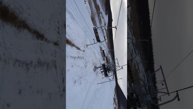 In Mongolia, In A Ski Resort/В Монголии, на горнолыжном курорте