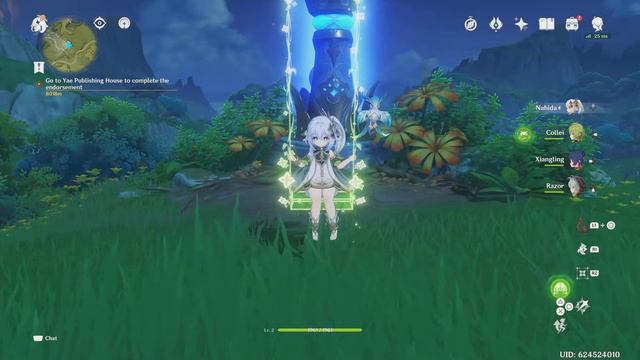 Genshin Impact Gameplay! Dendro Hypostasis Boss Fight! смотреть онлайн