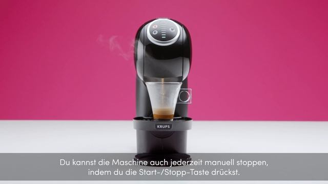 Espresso Zubereitung NESCAFÉ® Dolce Gusto® Genio S Plus von Krups® смотреть онлайн