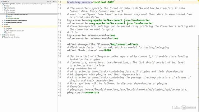 10 Kafka Extended APIs 002 Kafka Connect Twitter Hands on example смотреть онлайн