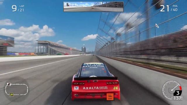 ПЕРВАЯ ГОНКА В NASCAR HEAT 5 - ПЕРВЫЕ АВАРИИ! смотреть онлайн