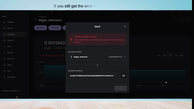 How to Fix the “SOLVE 32000: EXECUTION REVERTED ERRORDEVICE STUCK ON UPDATE” Error in Ledger Walle смотреть онлайн