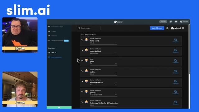 SlimDevOps 44 - Developing the Slim.AI Docker Extension ? смотреть онлайн