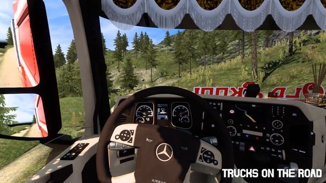 ETS2 | Mercedes Actros MP4 Addoms And Bodex Trailer [1.40] | ProMods 2.52 смотреть онлайн