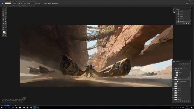 Tutorial concept art "speed" смотреть онлайн