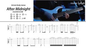 Andy James-After Midnight!! Only Tabs! Enjoy!!