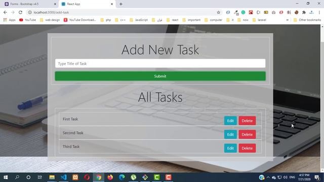 React App - Task Manager List - css - 9 (Arabic) смотреть онлайн