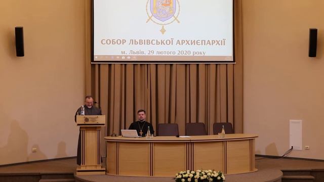 Вступне слово Митрополита Львівського на початок Собору Львівської Архиєпархії (29.02.2020 р.Б.) смотреть онлайн