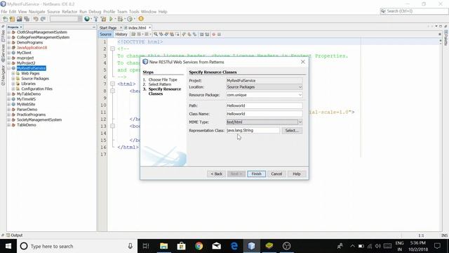 How to create RESTful Web Service in java смотреть онлайн