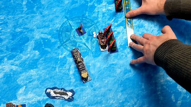 Kings of War Armada Battle Report - Salamanders Vs Dwarf 200pt Maritime Patrol. Mantic Games смотреть онлайн