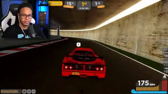 THE FERARRI F40 C IS THE BEST TRACK CAR in Roblox DRIVING EMPIRE смотреть онлайн