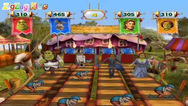 Shrek Carnival Craze | Full Movie Game | ZigZag смотреть онлайн