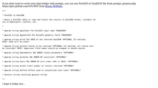 GIS: Query Postgis Table with PHP (4 Solutions!!) смотреть онлайн