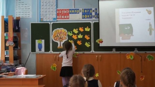 Урок по математике в 1 классе "Нумерация от 1 до 10" смотреть онлайн