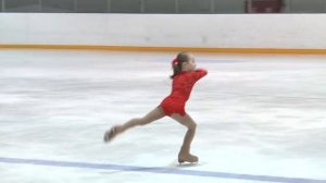 Марьяна Валицкая фигурное катание 3 юношеский разряд 1 место