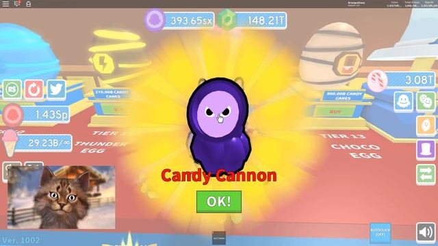 I Got the Dominus Oreo Pet! - Roblox Ice Cream Simulator смотреть онлайн