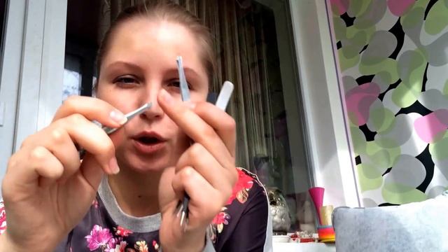 Коррекция бровей и покраска в домашних условиях! смотреть онлайн