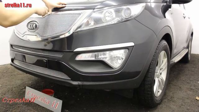 Защита радиатора OPTIMAL KIA SPORTAGE III 2010-2014г.в. (Хрм) - strelka11.ru смотреть онлайн