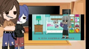 _реакция салли фейс на видео про них(//гача клуб🍡//) _