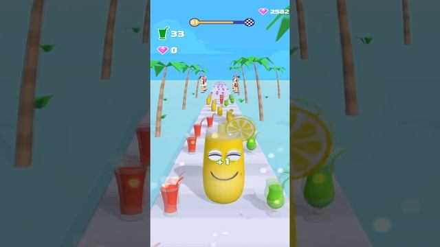 JUICE RUN Gameplay All Levels Walkthrough Game Mobile New Update ALL Level DS634 JT863 смотреть онлайн