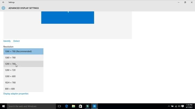 Windows Resolution settings | windows 10 screen resolution urdu handi смотреть онлайн