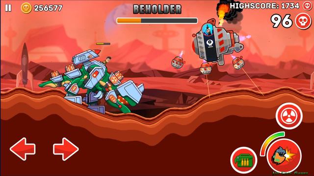 TANK REX VS ALL BOSS Hills of Steel Tank Games Android Gameplay смотреть онлайн