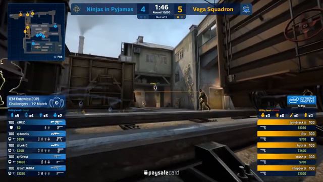 CSGO LIVE - Intel Extreme Masters Season XIII - Katowice Major 2019 смотреть онлайн