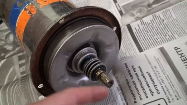 Ремонт дренажного насоса Педрола с чугунным корпусом. Glavmex.ru