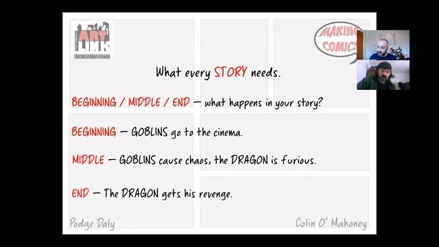 Spooky Comic Making - Workshop 2 - Story смотреть онлайн
