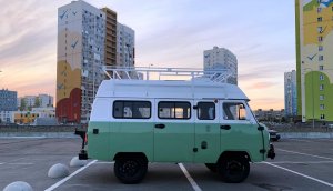 Кемпер УАЗ БУХАНКА юбилейная серия с высокой крышей