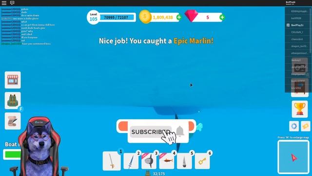 *NEW* OP ROD In Fishing Simulator!? (Cutlass Rod) - ROBLOX смотреть онлайн