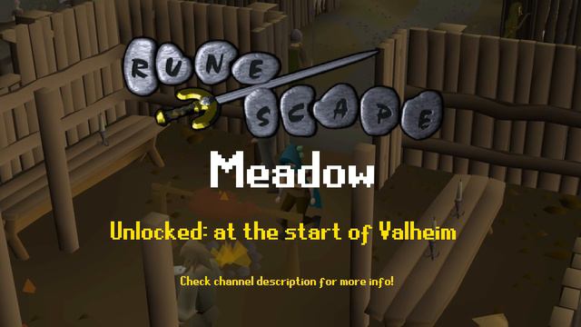 Valheim Meadow, but it's Runescape смотреть онлайн