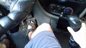 Как переключать передачи на фуре