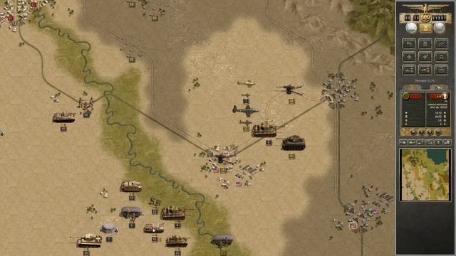 Africa Corps (DLC для игры Panzer Corps) прохождение #16. Апрель 1943 г. Персидский поход Вермахта. смотреть онлайн