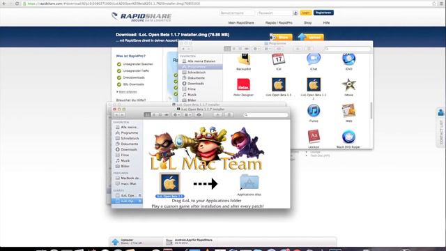 [OUTDATED] iLol: How to install League of legends on Mac (German and English) смотреть онлайн