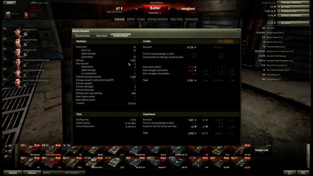 World of Tanks: Review - AT 8 | TechDragon.info смотреть онлайн