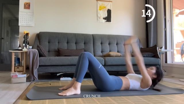 10min Abs workout for flat stomach | 11자 복근운동 смотреть онлайн