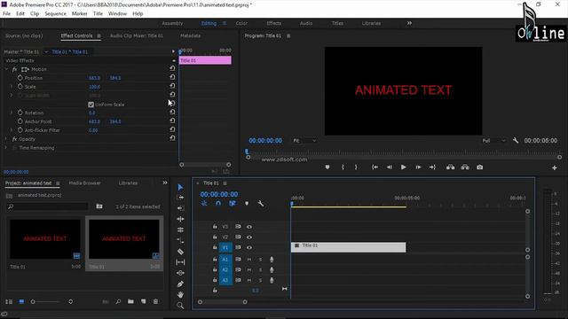 Jinsi ya kutengeneza animation ya maneno/ Animated text kwenye Premiere pro смотреть онлайн