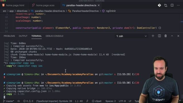 Building an Ionic Parallax Image Effect смотреть онлайн